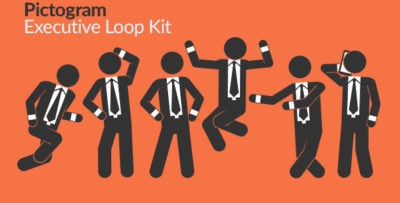 Pictogram Executive Loop Kit Image Motion Graphics Element - Thumb