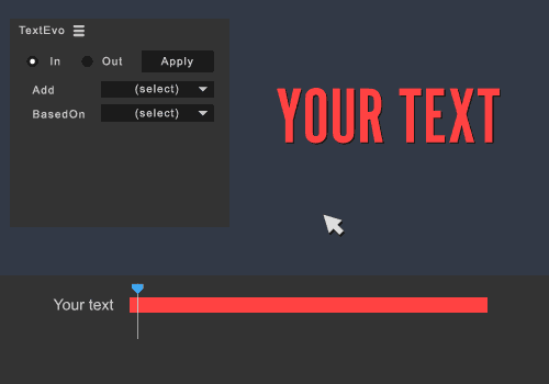 Text Animation on After Effects - TextEvo