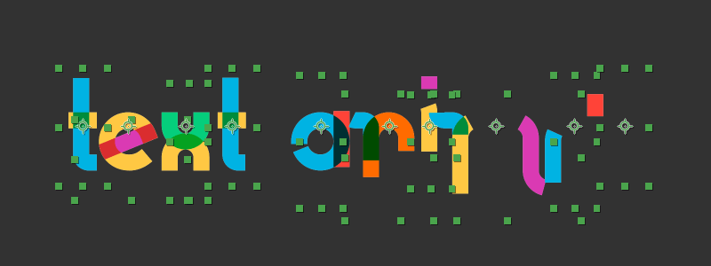 2DeadFrog - Adcanced Splited letters animations on After Effects.