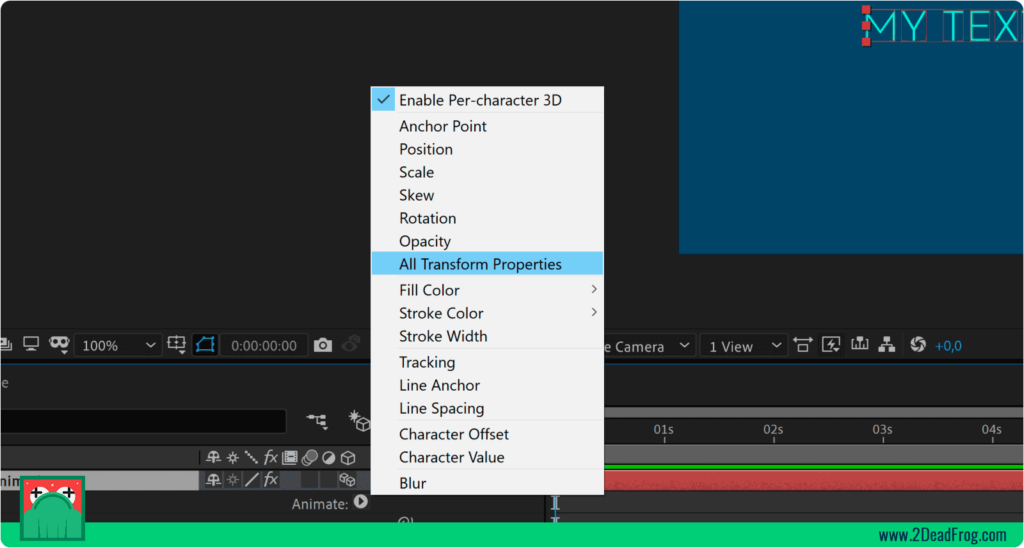 Reinventing Text Animation in After Effects - Tutorial - 2DeadFrog