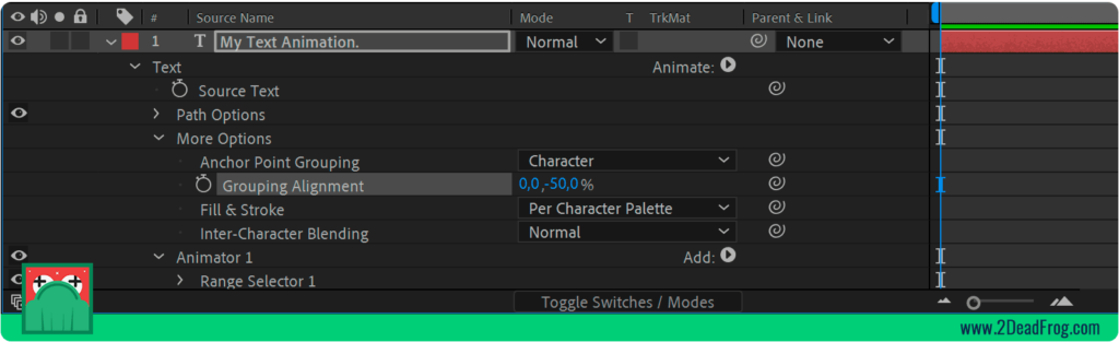 Reinventing Text Animation in After Effects - Tutorial - 2DeadFrog