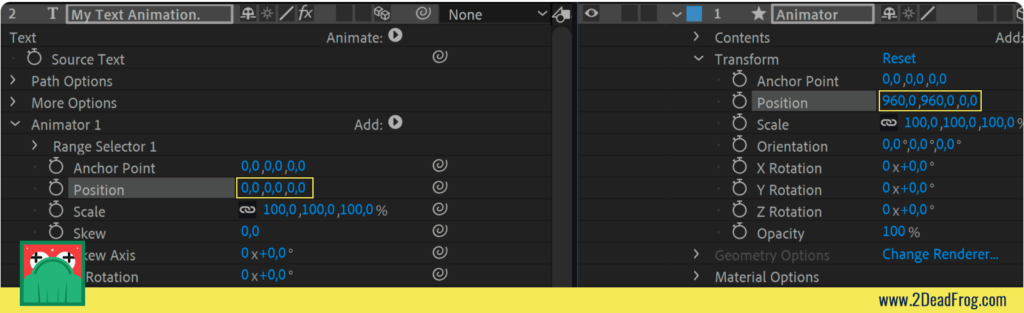 Reinventing Text Animation in After Effects - Tutorial - 2DeadFrog