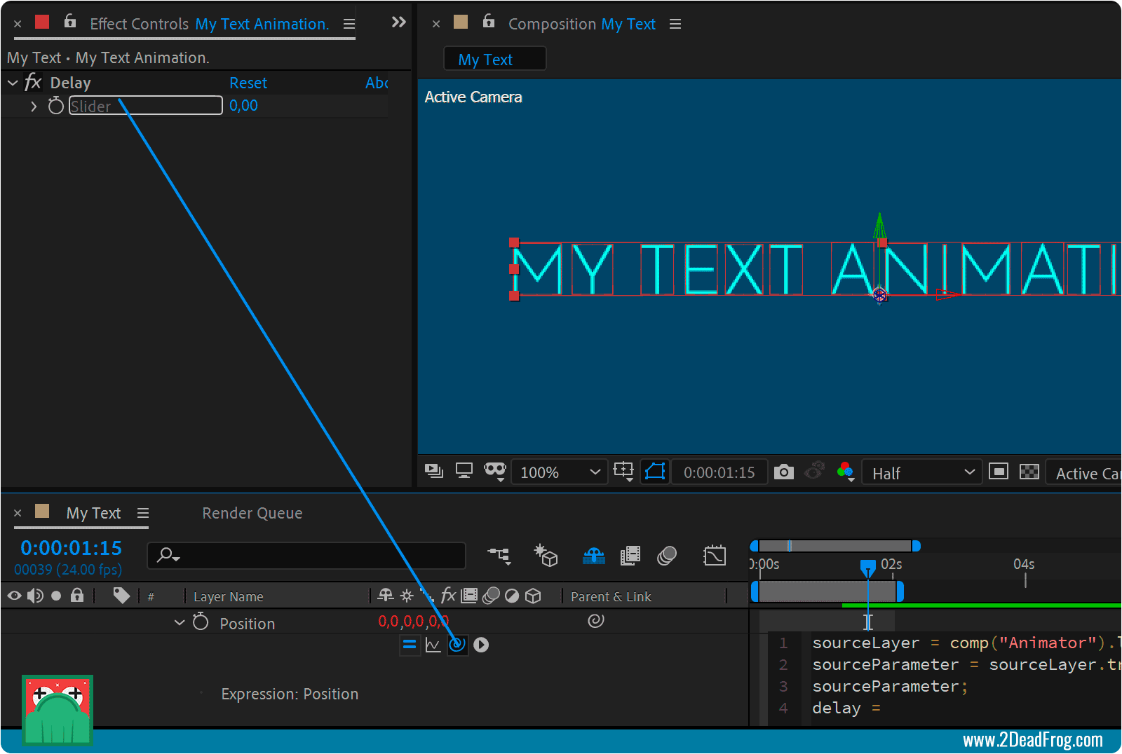 Reinventing Text Animation in After Effects - Tutorial - 2DeadFrog