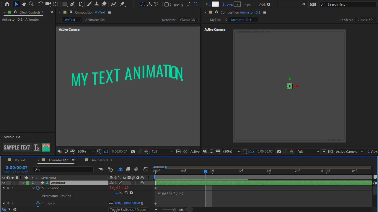 Text Animators: Custom Text Animation in Adobe After Effects